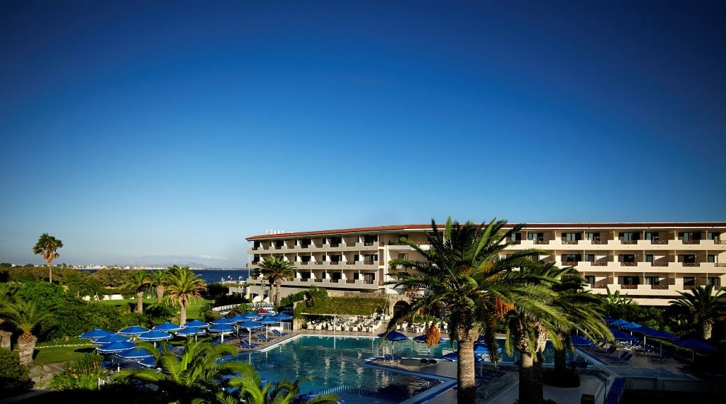 Mitsis Ramira Hotel Pszalídi Kültér fotó