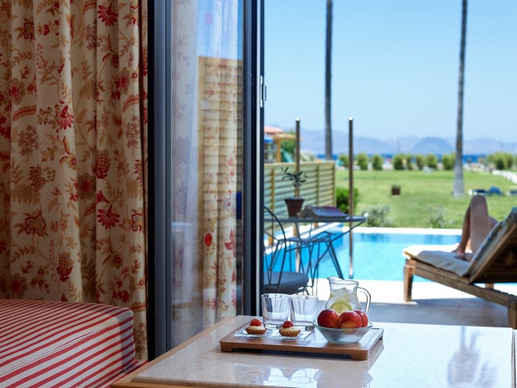 Mitsis Ramira Hotel Pszalídi Kültér fotó